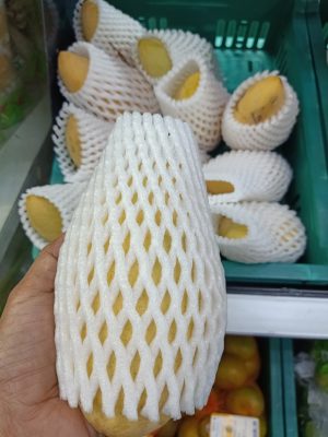 โฟมตาข่ายห่อผลไม้ โฟมกันกระแทก ขนาด L20cm (เส้นใหญ่)