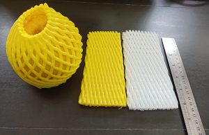 โฟมตาข่ายห่อผลไม้ โฟมกันกระแทก ขนาด L20cm (เส้นใหญ่)